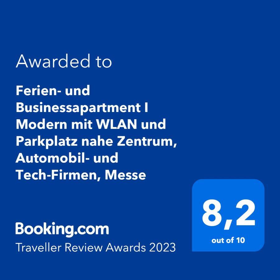 Ferien- Und Businessapartment I Modern Mit Wlan Und Parkplatz Nahe Zentrum, Automobil- Und Tech-Firmen, Messe เรนนิงเงน ภายนอก รูปภาพ